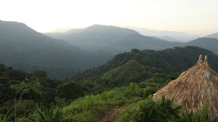 Pohorie Sierra Nevada de Santa Marta v Kolumbii.JPG