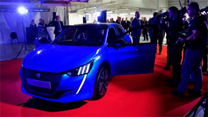 Trnava : nouvelle génération électrique du modèle Peugeot 208