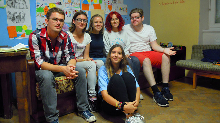 Dobrovoľníci v nízkoprahovom centre Jordán v Jelšave