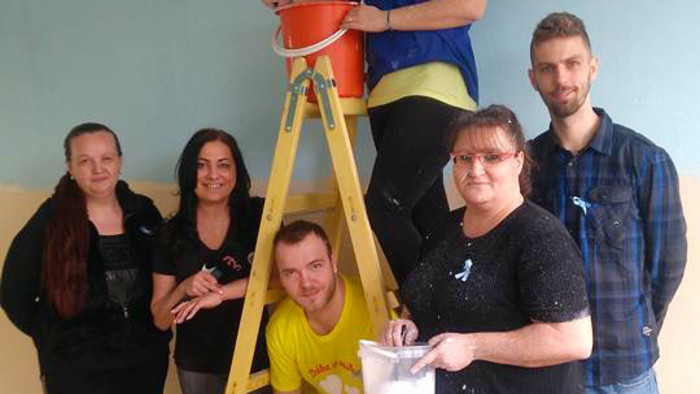 Hendikepovaní : V DSS Hrabiny v Novej Bani