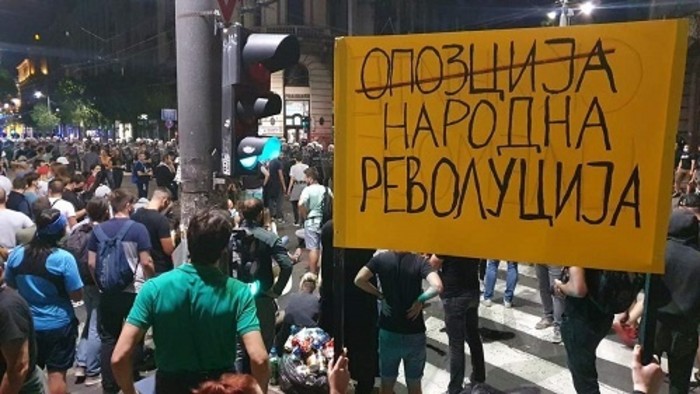 Fokozódó tüntetéshullám Szerbiában