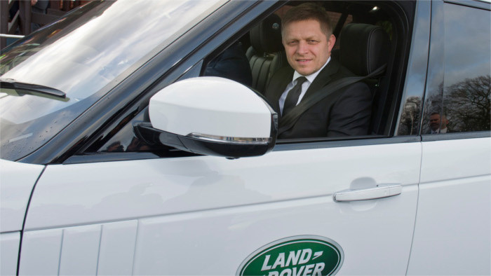 Prime Minister in Jaguar Land Rover 