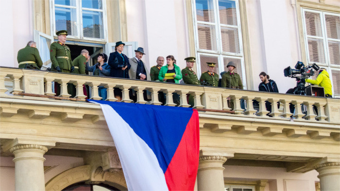 Record du film de la coproduction tchéco-slovaque « Masaryk »