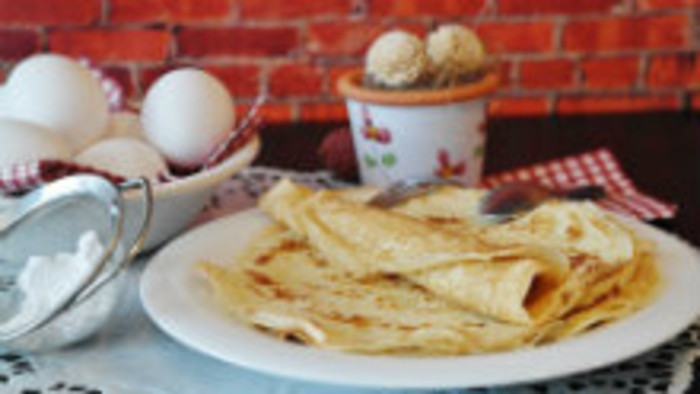 Banánové palacinky; Slivková štrúdľa