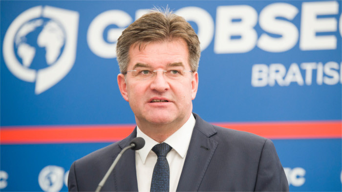 Foreign Minister Lajčák misses platform for open debate with Russia 