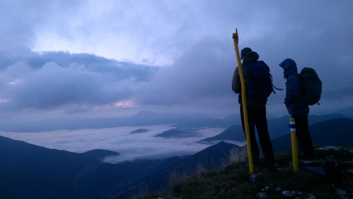 Ráno na Osnici v Malej Fatre