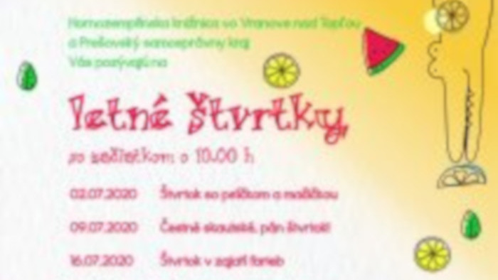Letné štvrtky Vranov