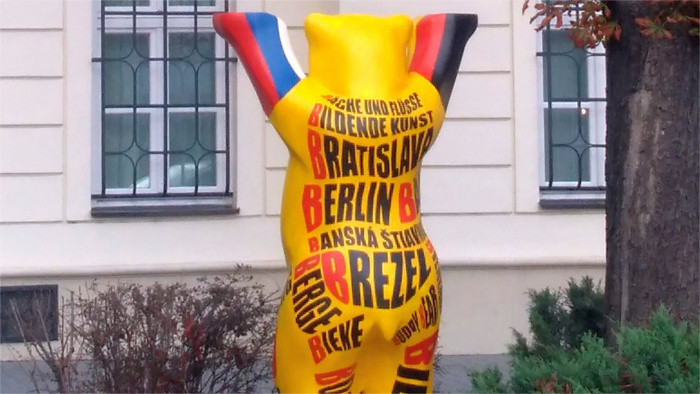 Bratislava hat einen Buddy-Bären