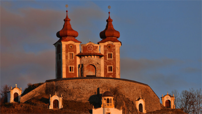 Kupferrinnen von einer Kalvarienkapelle in Banská Štiavnica gestohlen
