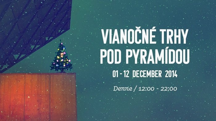 Aký program bude na Vianočných trhoch pod pyramídou?