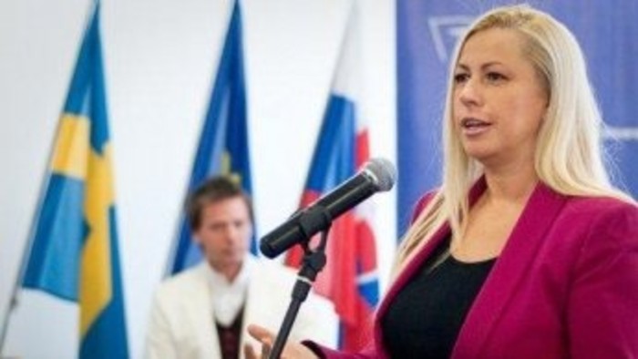 Švédsku  europoslankyňu očarila slovenčina