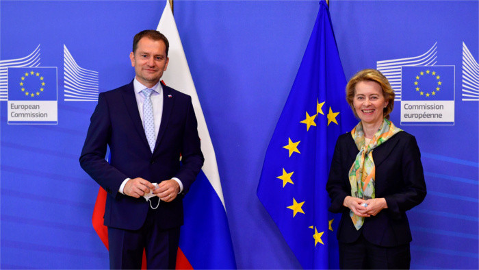 Matovič se reúne en Bruselas con Von der Leyen y Michel