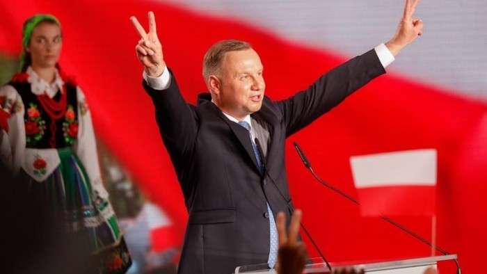 A lengyel elnökválasztás első fordulója
