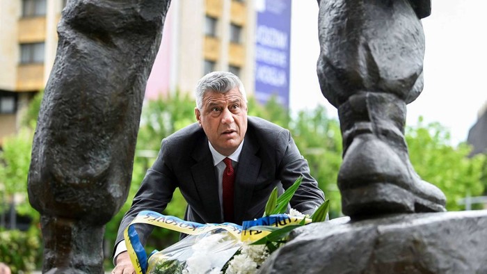 Hashim Thaci koszovói államfő elleni vádemelésről 