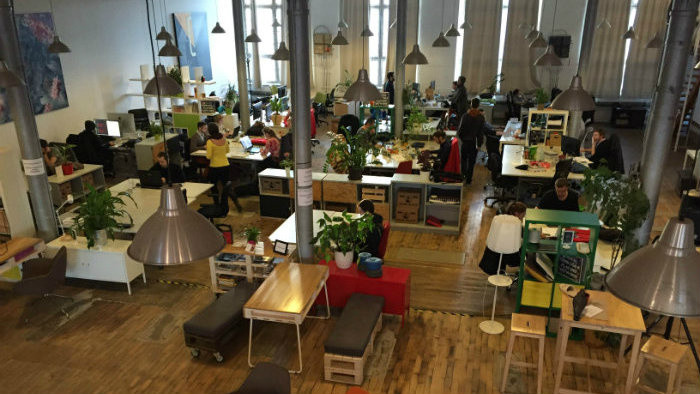 Coworking v industriálnych priestoroch