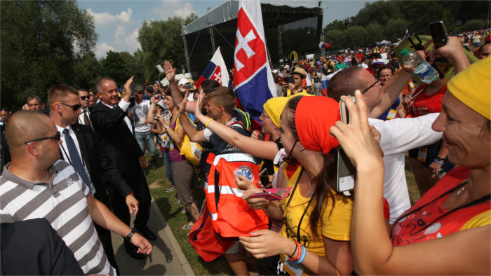 Andrej Kiska v Poľsku 