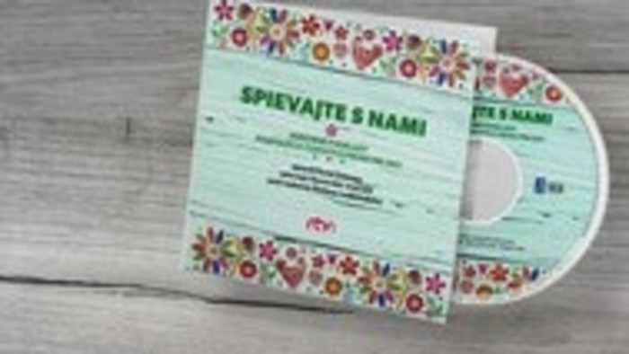 Na CD Spievajte s nami nájdete hudobné podklady najkrajších ľudových piesní