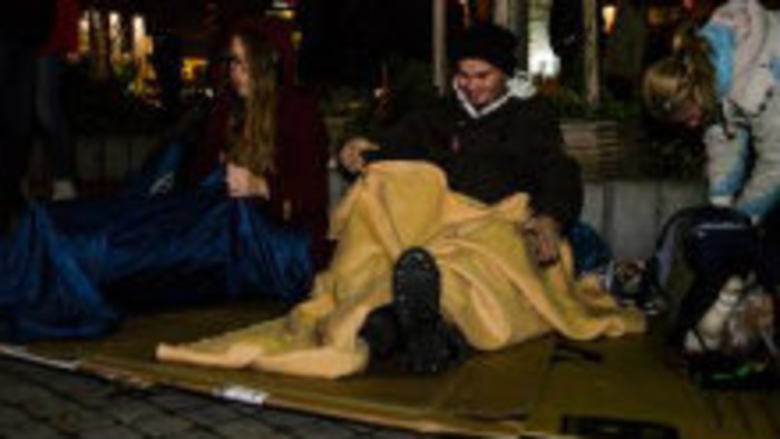 Noc vonku – podpora pre bezdomovcov