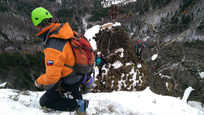 Ferrata na Skalke