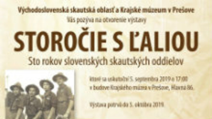 Skautská výstava Storočie s ľaliou