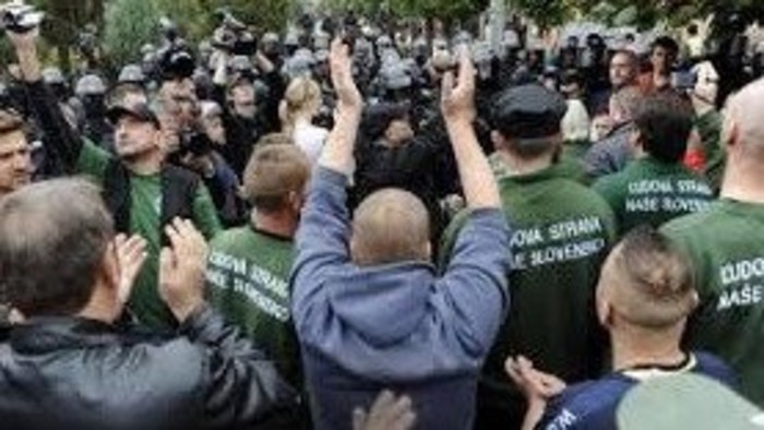 Pochod proti fašizmu v Bratislave