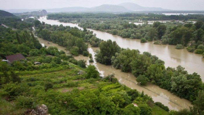 Situácia na rozvodnených tokoch