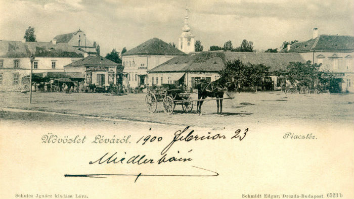Staré pohľadnice ukazujú niekdajšie Levice