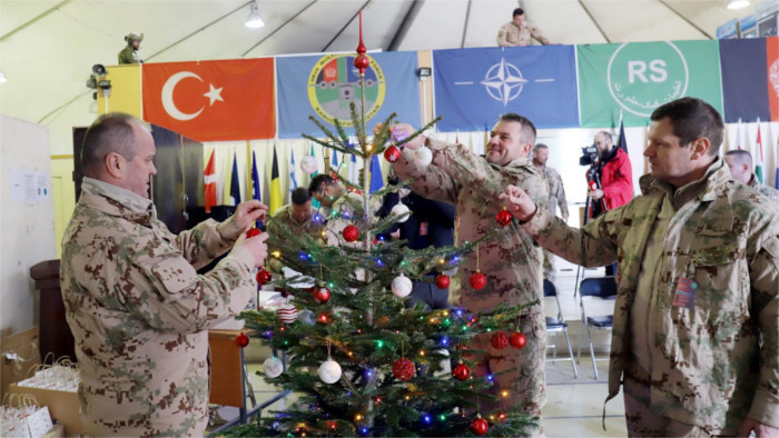 Slovak soldiers in Afghanistan prepare for Christmas