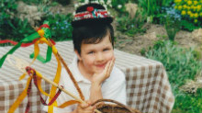 Deti si užívajú veľkonočnú šibačku 