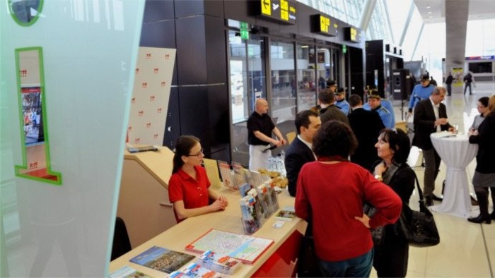 New information centre at Bratislava airport