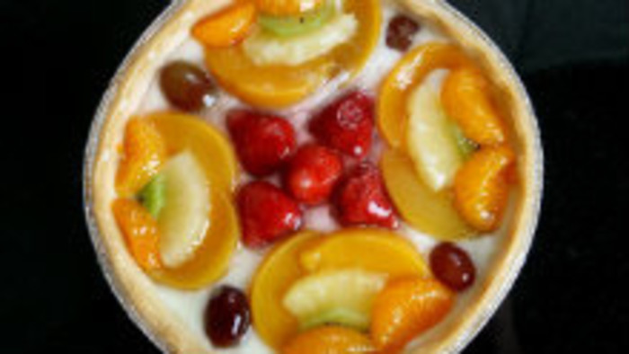 Tofu puding s ovocím