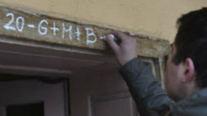 Trojkráľové požehnanie príbytkov