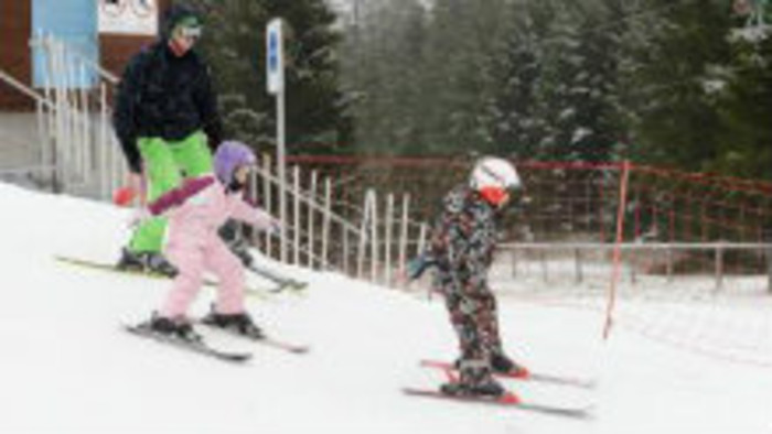 Učíme sa lyžovať – 1. časť