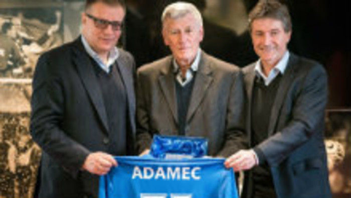 Jozef Adamec a dres