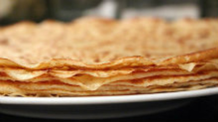 Palacinky s kurkumou a kokosom