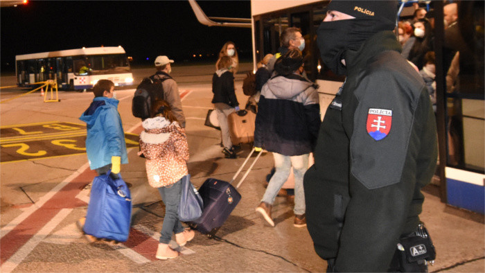 Coronavirus : rapatriement des Slovaques 