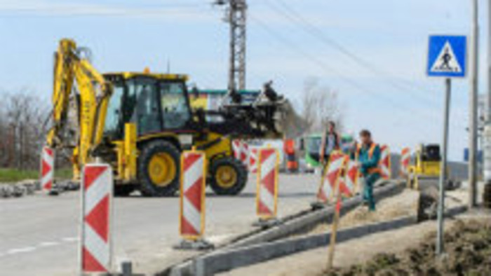 Rozšírenie cesty pri Hornom Srní