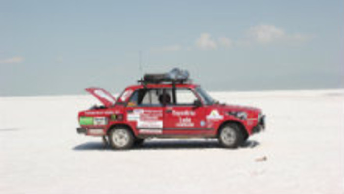 Expedícia LADA svetom sa hlási z Ruska