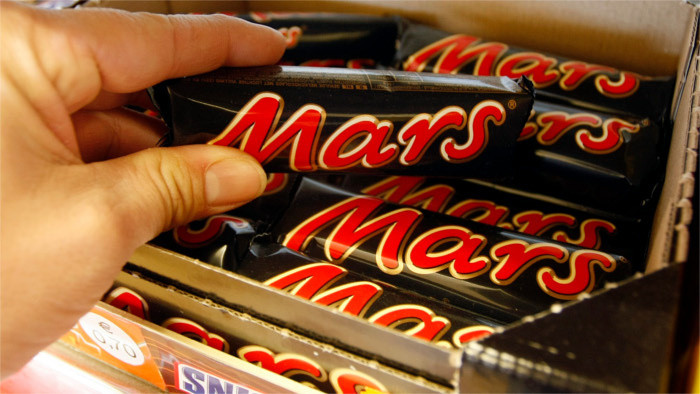 Immediate withdrawal of Mars chocolate bars from shops 