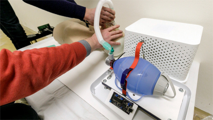 Wissenschaftler entwickelten Ersatz für Lungenventilator