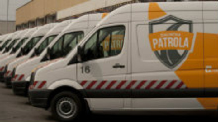 V teréne s diaľničnou patrolou