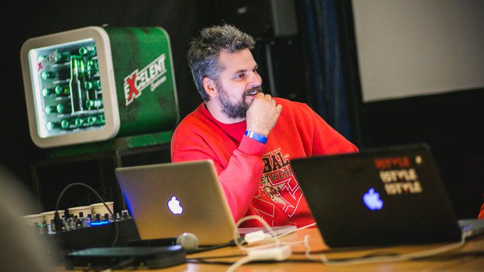 Miro Gajdoš z Ajlavmjuzik v Ráne na eFeMku