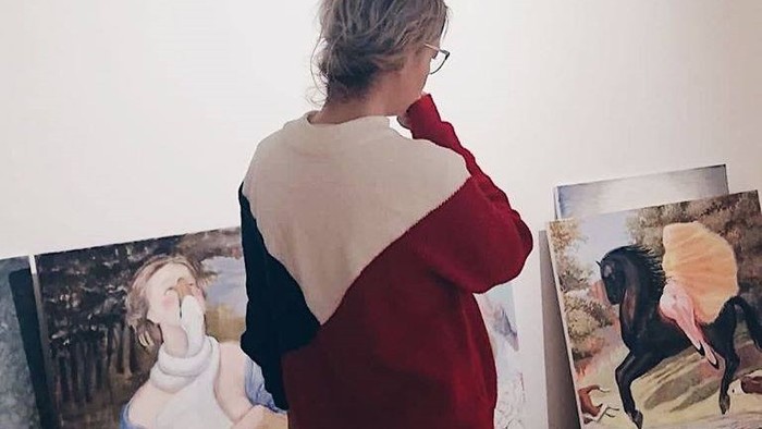 Lucia Dovičáková vystavuje opäť v Bratislave