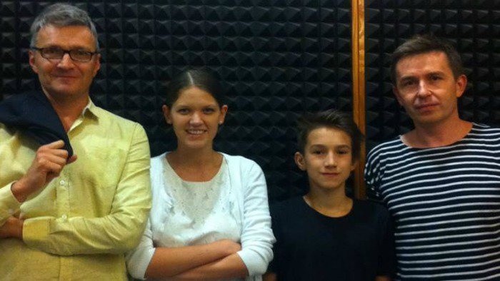 Jan Svěrák a Michal Novinski v :Popo_FM