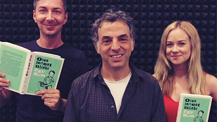 Etgar Keret zostavil zbierku pre Slovákov. Hovoril o nej v Ráne na eFeMku