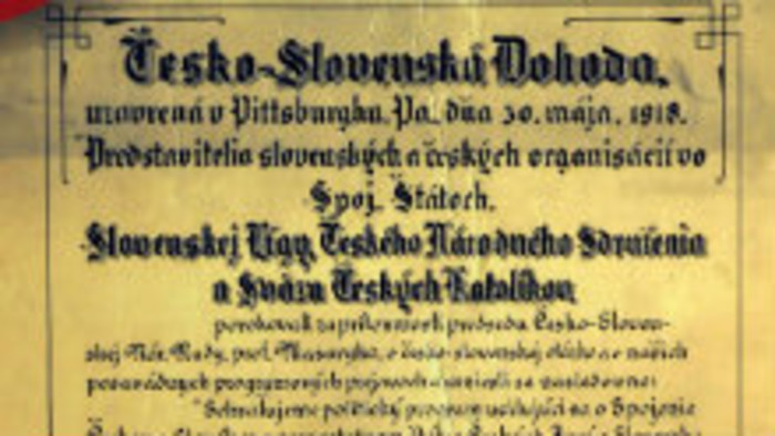 Sto rokov od podpísania Pittsburskej dohody