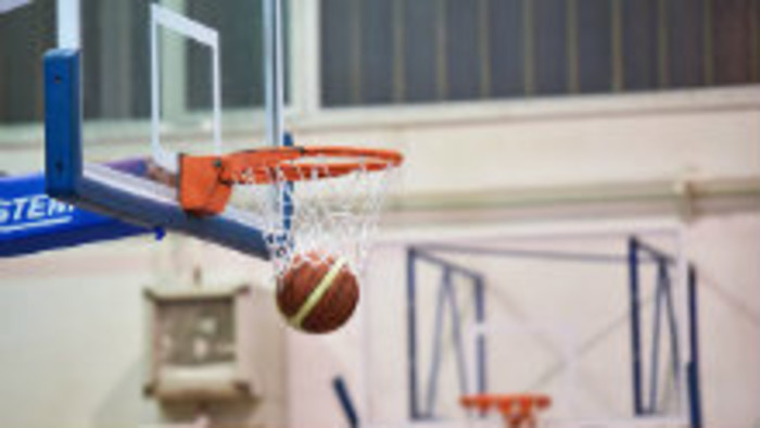 Basketbalistky pred zápasom so Srbskom  