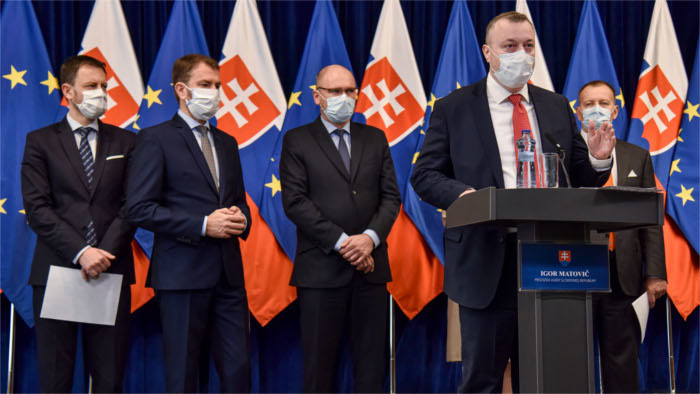 Hilfspaket für die slowakische Wirtschaft