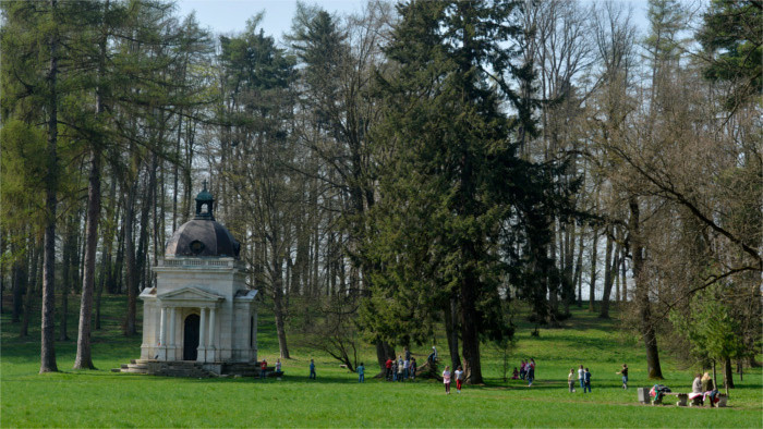 Erneuerung des einzigartigen Parks in Lednické Rovne