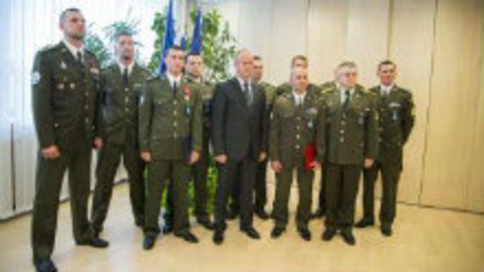 Vyznamenanie pre vojenských policajtov